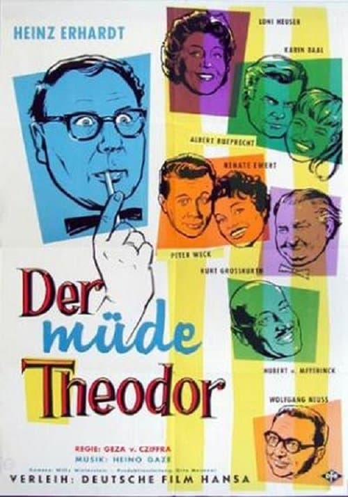 Der müde Theodorのポスター