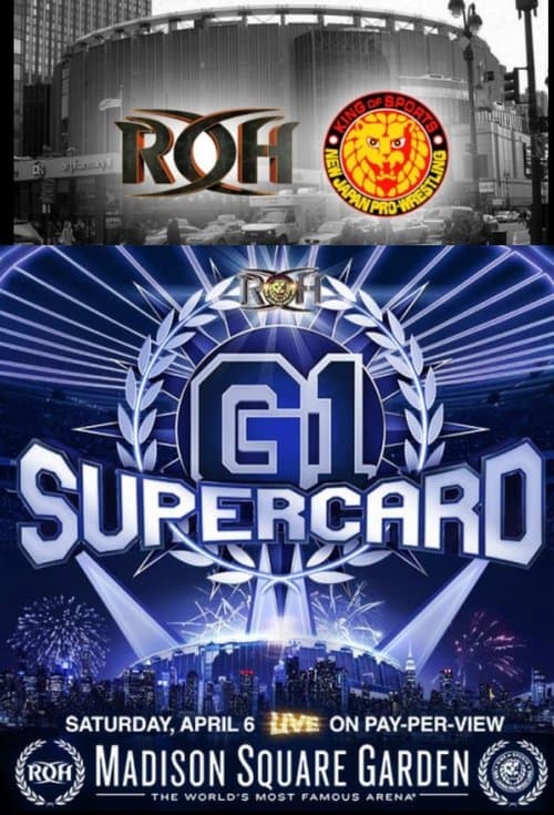 ROH & NJPW: G1 Supercardのポスター