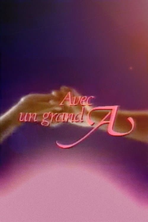Avec un grand Aのポスター
