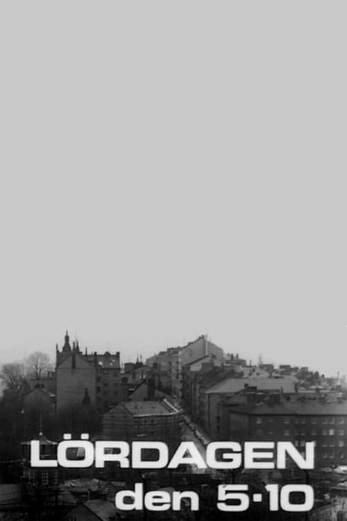 Lördagen den 5.10のポスター