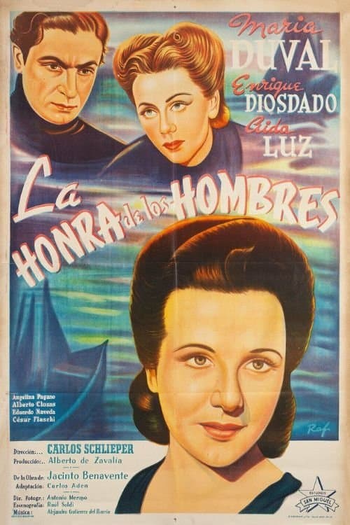 La honra de los hombresのポスター