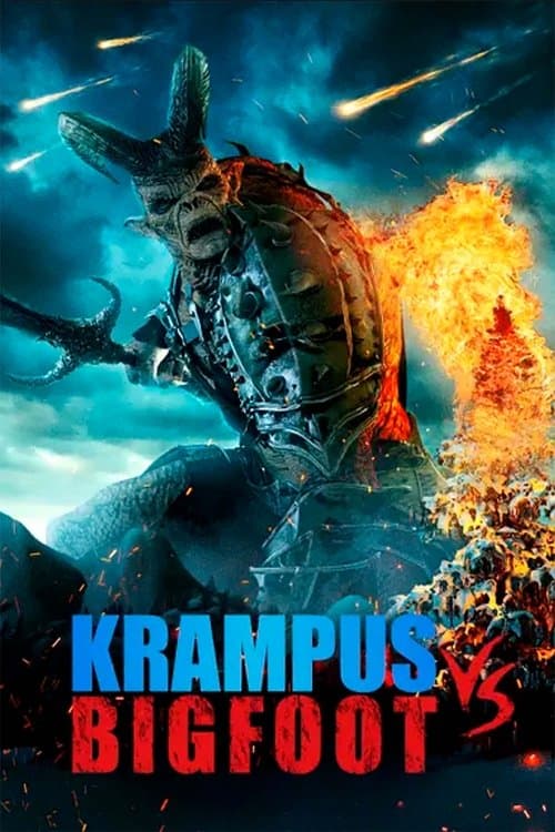 Bigfoot vs Krampusのポスター