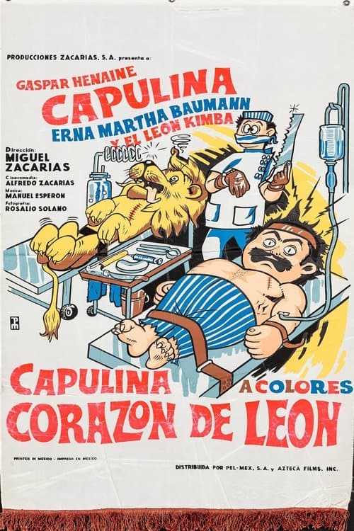 Capulina Corazón de Leónのポスター