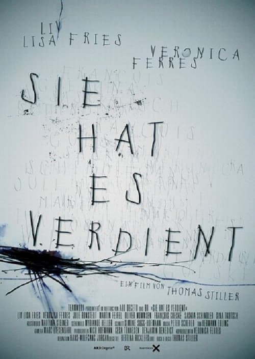 Sie hat es verdientのポスター