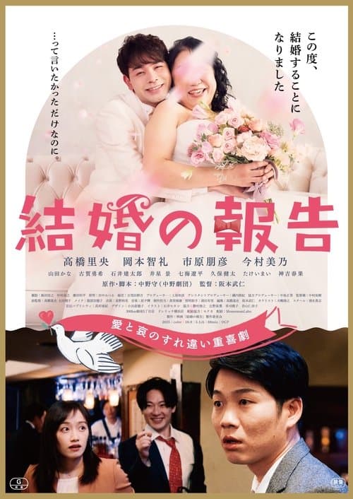 結婚の報告のポスター