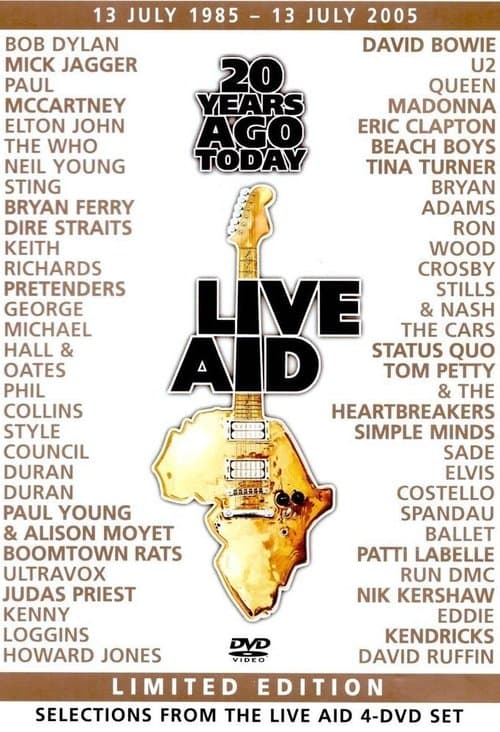 Live Aid: 20 Years Ago Todayのポスター