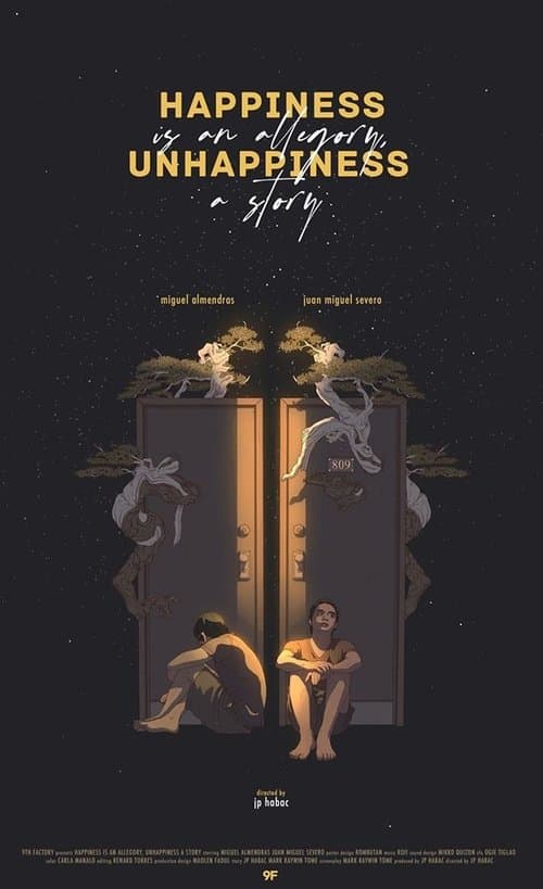 Happiness is an Allegory, Unhappiness is a Storyのポスター