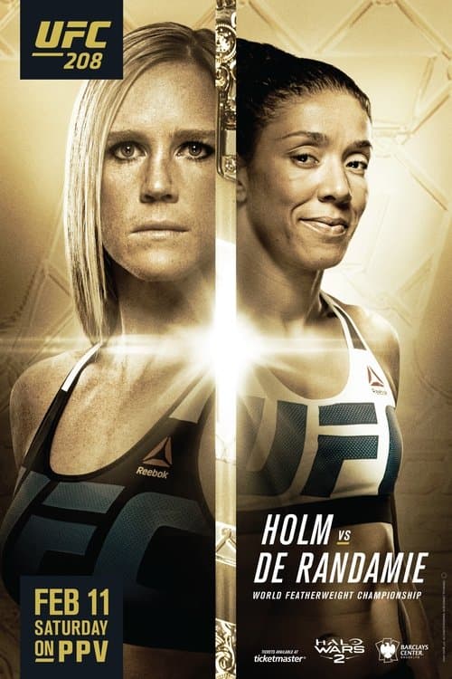 UFC 208: Holm vs. de Randamieのポスター