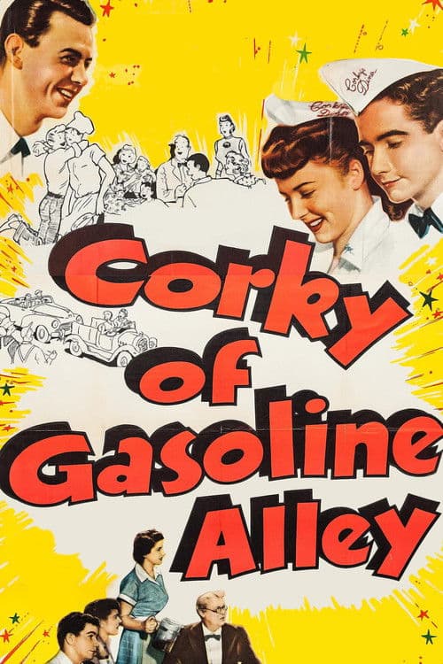 Corky of Gasoline Alleyのポスター