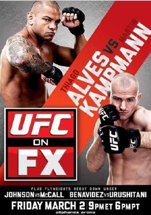 UFC on FX 2: Alves vs. Kampmannのポスター