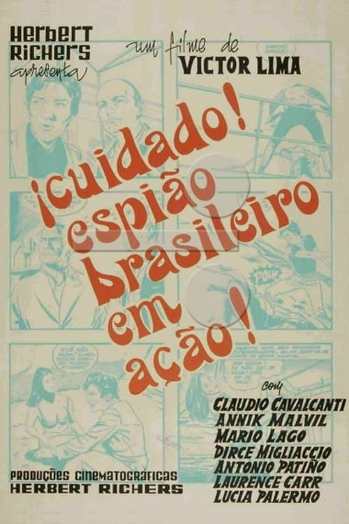 Cuidado! Espião Brasileiro em Ação!のポスター