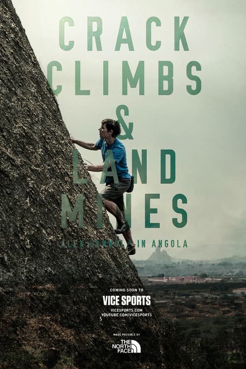 Crack Climbs and Land Mines, Alex Honnold in Angolaのポスター