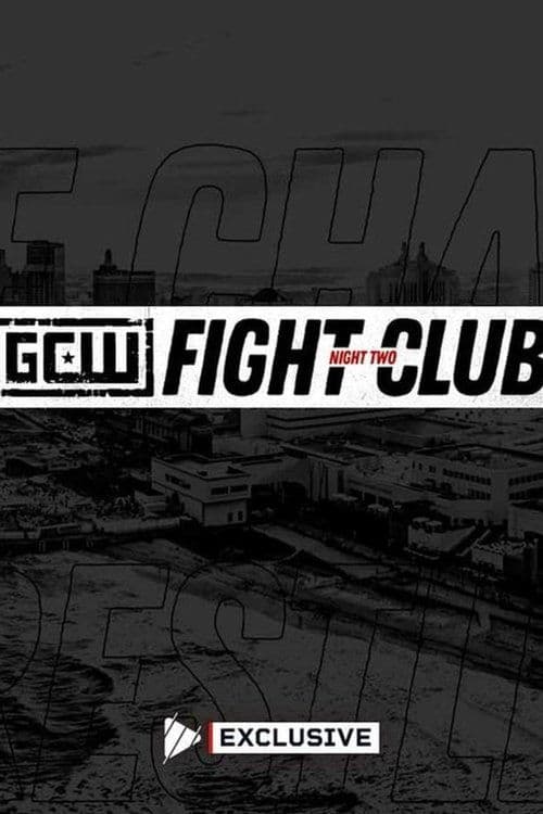 GCW Fight Club 2024 - Night 2のポスター