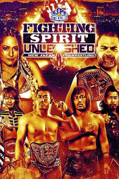 NJPW STRONG Fighting Spirit Unleashed 2023のポスター