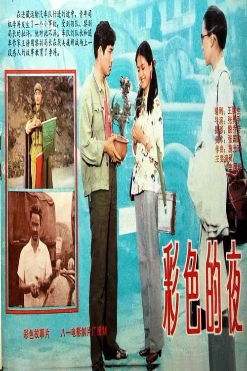 彩色的夜のポスター