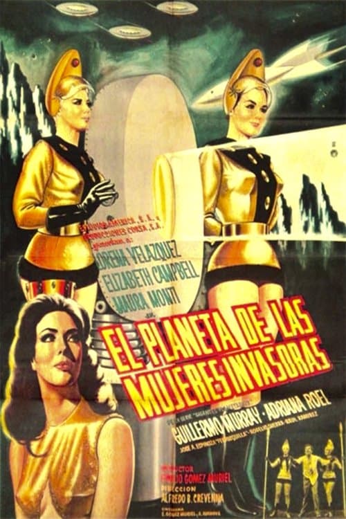 El planeta de las mujeres invasorasのポスター