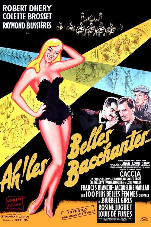 Ah ! Les belles bacchantesのポスター