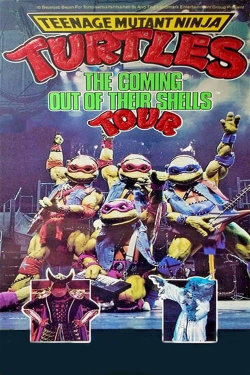 Teenage Mutant Ninja Turtles: The Coming Out of Their Shells Tourのポスター