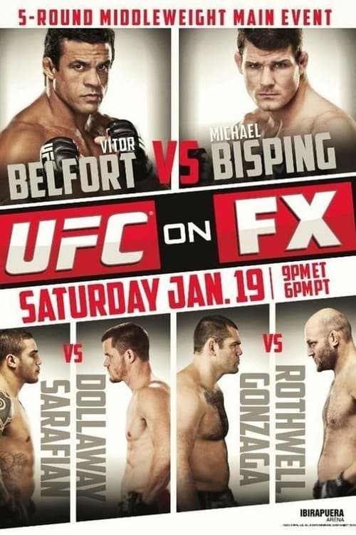 UFC on FX 7: Belfort vs. Bispingのポスター