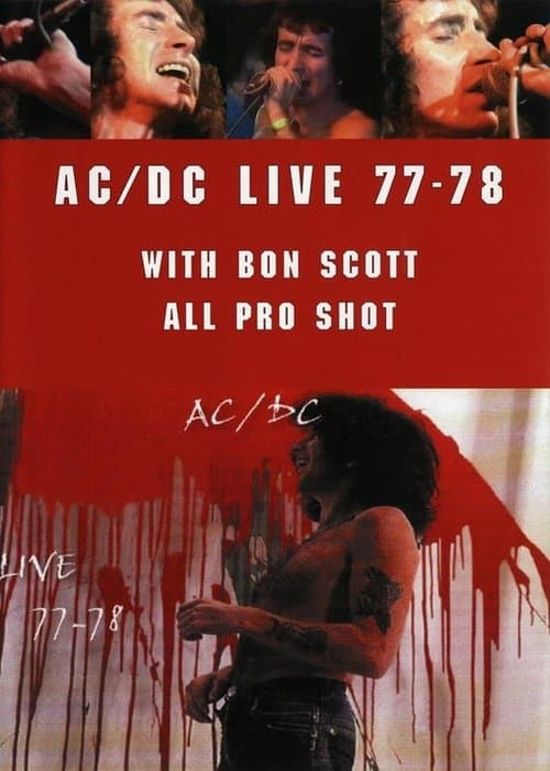 AC/DC – Live 77-78のポスター