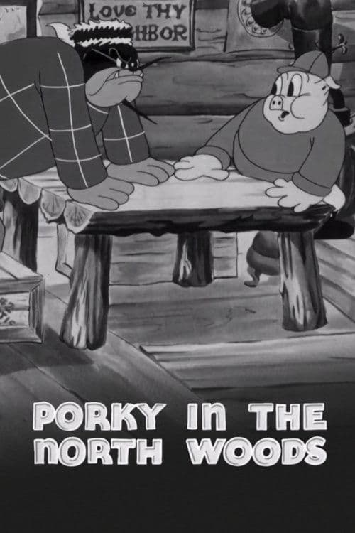 Porky in the North Woodsのポスター