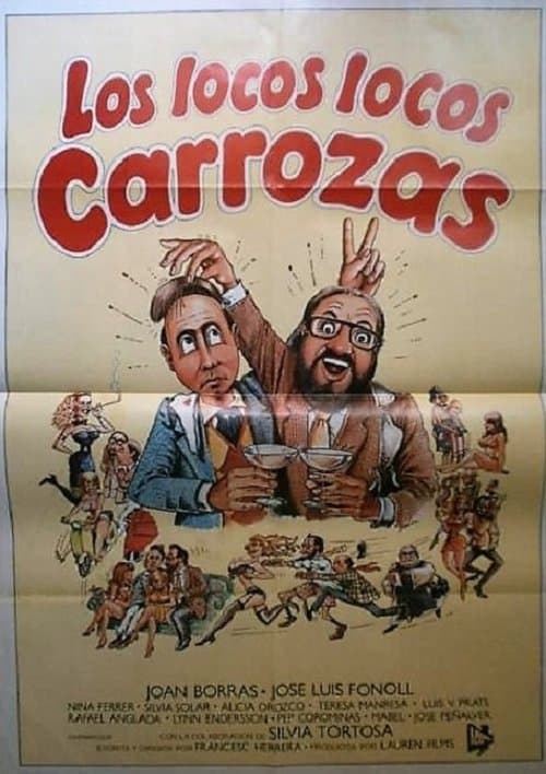 Los locos, locos carrozasのポスター