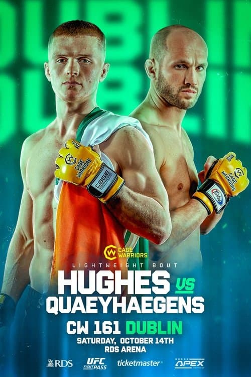 Cage Warriors 161: Dublinのポスター