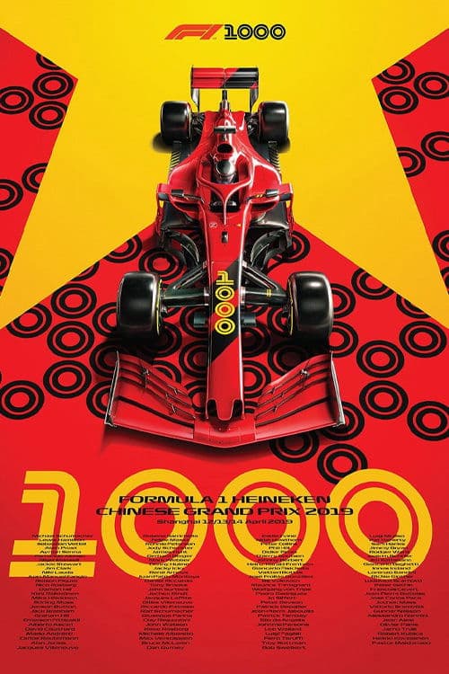 1000 : Une autre histoire de la F1のポスター
