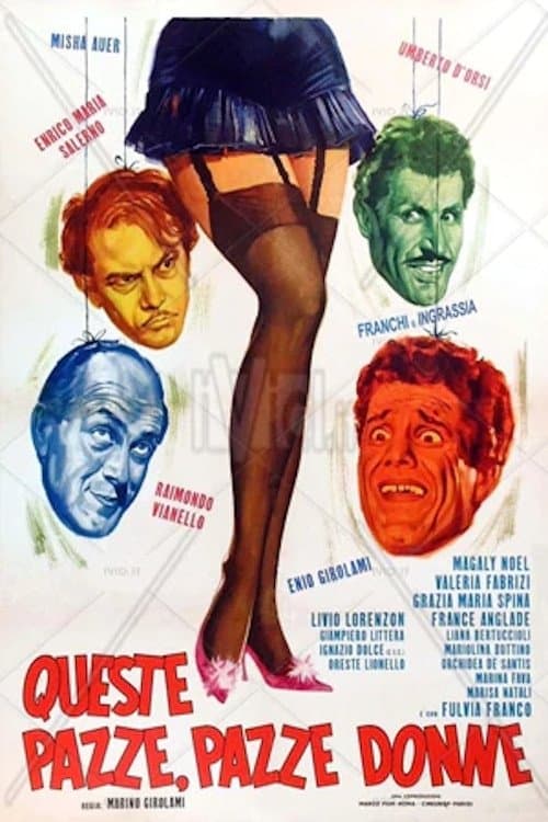 Queste pazze, pazze donneのポスター