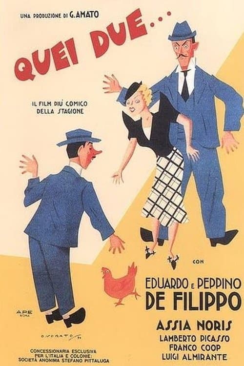 Quei dueのポスター