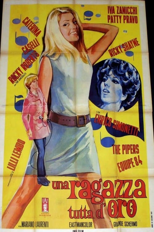 Una ragazza tutta d'oroのポスター