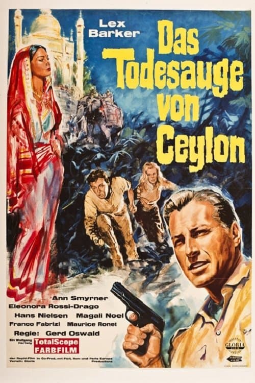 Das Todesauge von Ceylonのポスター