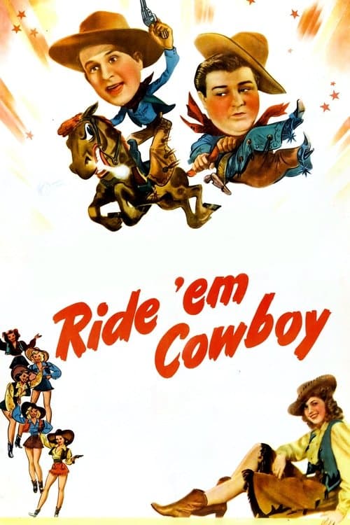 Ride 'Em Cowboyのポスター