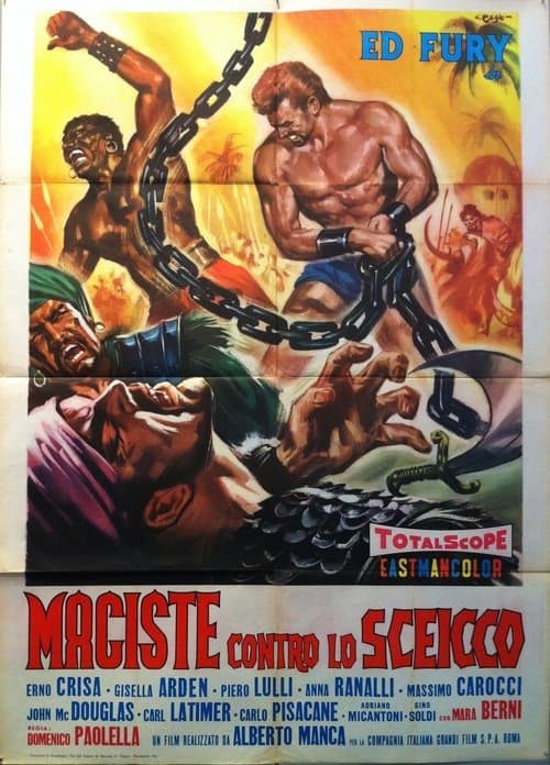 Maciste contro lo sceiccoのポスター