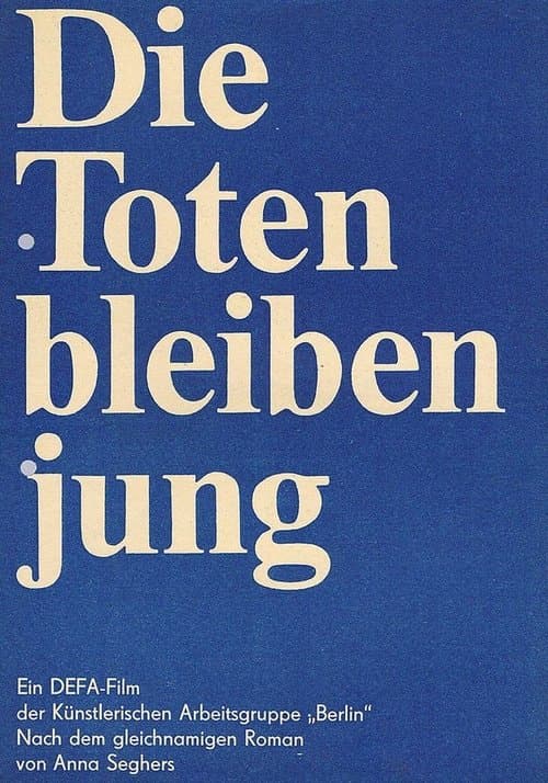 Die Toten bleiben jungのポスター
