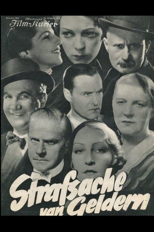 Strafsache van Geldernのポスター