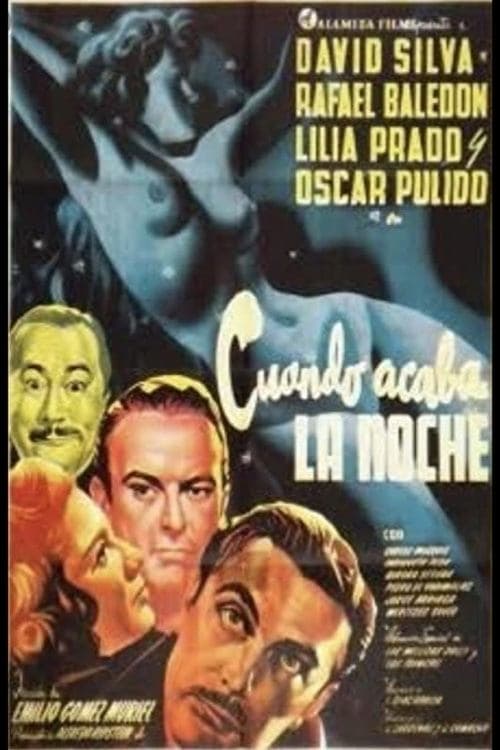 Cuando acaba la nocheのポスター