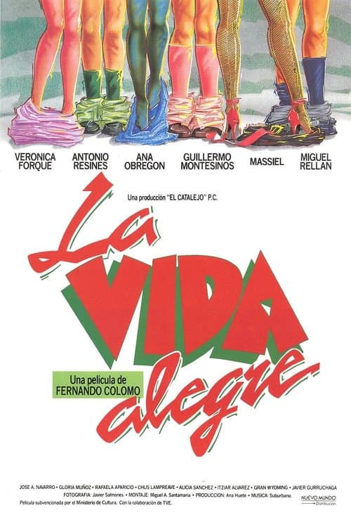 La vida alegreのポスター