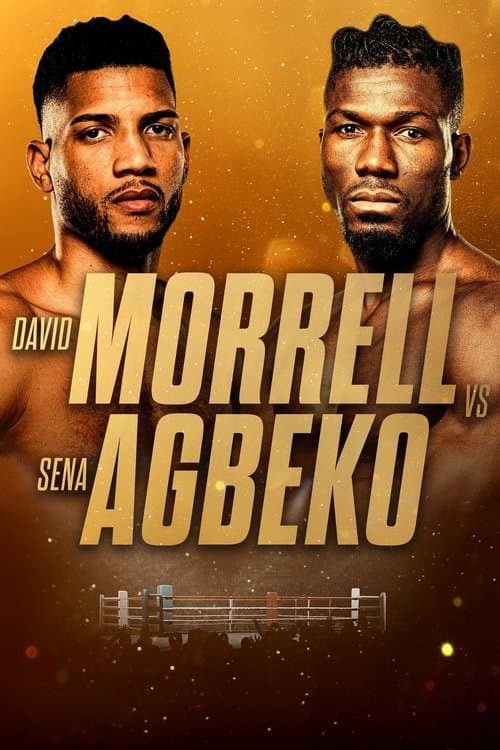 David Morrell Jr. vs. Sena Agbekoのポスター