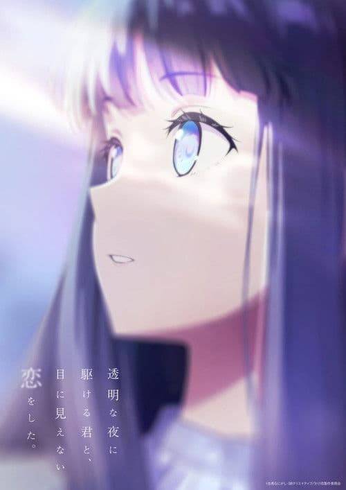 透明な夜に駆ける君と、目に見えない恋をした。のポスター