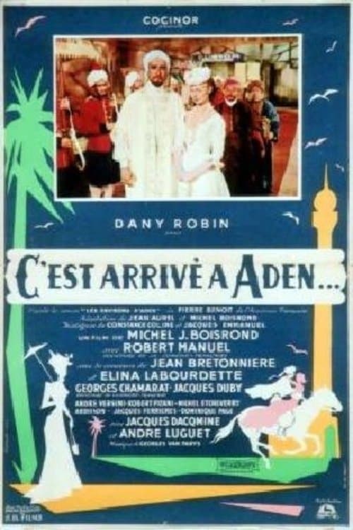C'est arrivé à Aden...のポスター