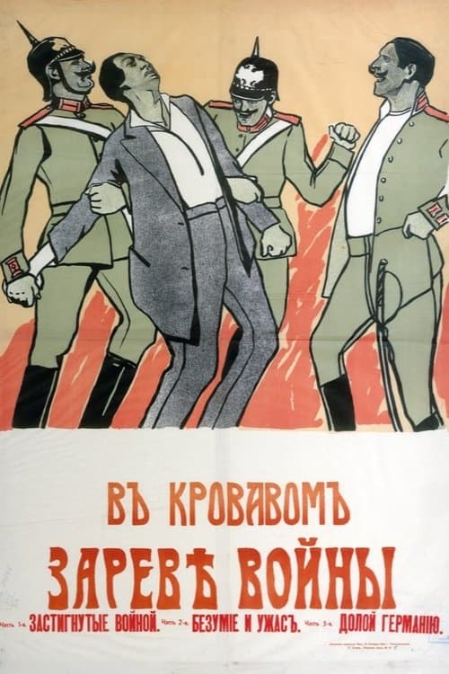 В кровавом зареве войныのポスター