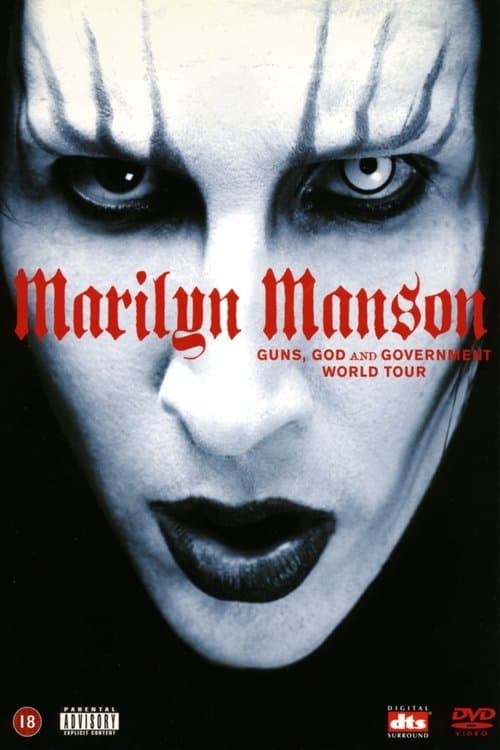 Marilyn Manson - Guns, God and Government World Tourのポスター