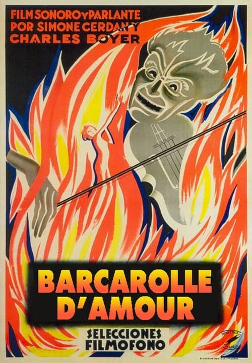 Barcarolle d'amourのポスター