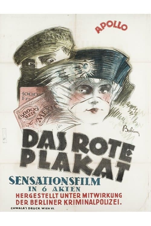Das rote Plakatのポスター