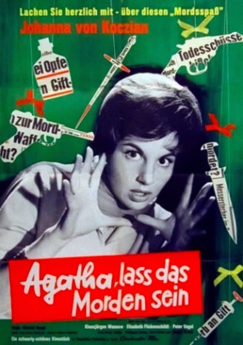Agatha, laß das Morden sein!のポスター