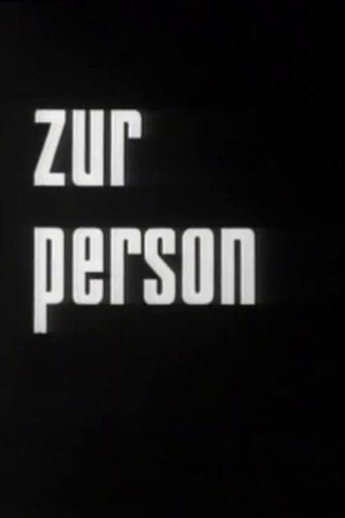 Zur Personのポスター
