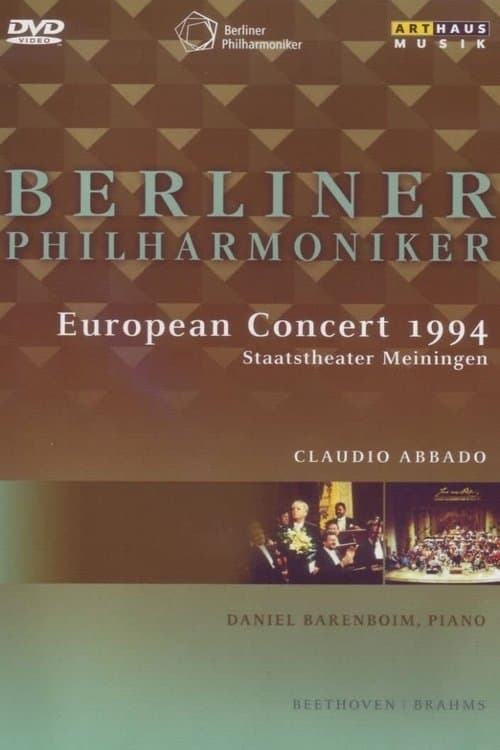 European Concert 1994のポスター