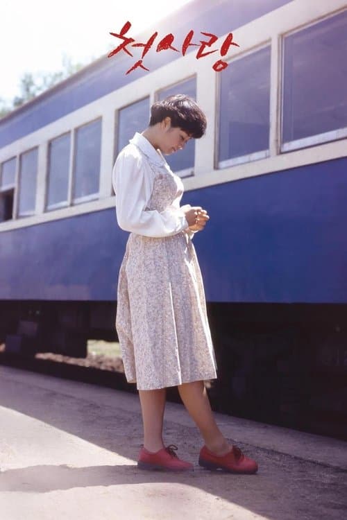 첫사랑のポスター