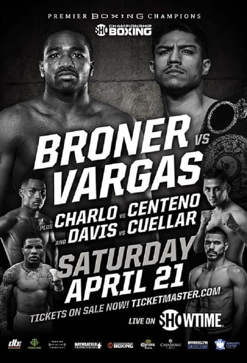 Adrien Broner vs. Jessie Vargasのポスター